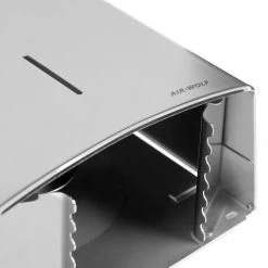 Air-Wolf Toilettenpapierspender Duplex, 60-120, Edelstahl, Für Klein- Und Jumborollen, Silber -Haushaltsprodukte Geschäft b349b8f87bb67ad1dba11a7b447d58009309ba9b toilettenpapierspender air wolf duplex 60 120