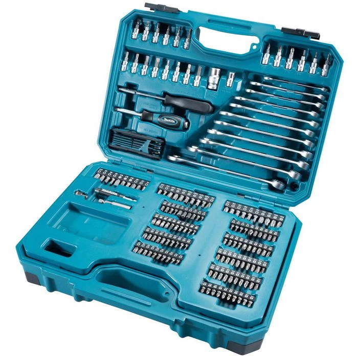Makita Werkzeugkoffer E-10883, Werkzeug-Set, 221-teilig, Im Klappkoffer 4 Makita Werkzeugkoffer E-10883, Werkzeug-Set, 221-teilig, Im Klappkoffer - Image 4