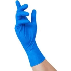 NITRAS Einmalhandschuhe Tough Grip N, Nitril, 8340, Puderfrei, Blau, 50 Stück, Gr. XXL -Haushaltsprodukte Geschäft b80c58ad4fb94885f48c34ac120b1e81107b5278 einmalhandschuhe nitras tough grip n nitril 8340