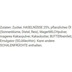 Lindt Brotaufstrich Haselnusscreme 25%, Schokoladenaufstrich, Im Glas, 220g -Haushaltsprodukte Geschäft bac4b57cd387aa23b328d0346892b0fbf50f3b69 brotaufstrich lindt haselnusscreme 25