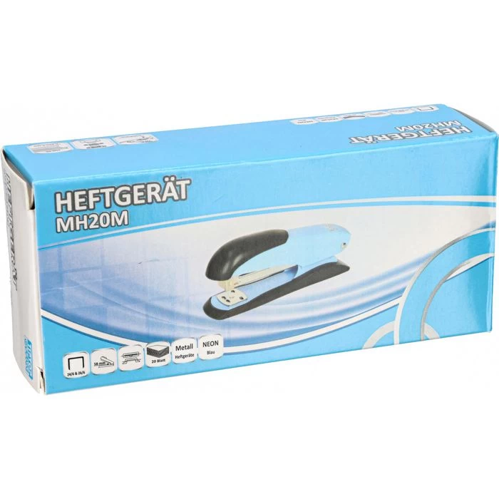 TipTop-Office Heftgerät TTO 405678, MH20M, Heftleistung 20 Blatt, Blau 5 TipTop-Office Heftgerät TTO 405678, MH20M, Heftleistung 20 Blatt, Blau - Image 5