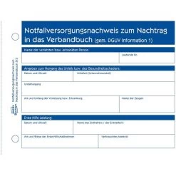 Zweckform Meldeblock 313, Erste Hilfe, A6 Quer, Zur Dokumentation Von Unfällen Gem. DGUV, 50 Blatt -Haushaltsprodukte Geschäft bc52f21846b1e1dedb51f5ad18c583d344e31b8b meldeblock zweckform 313 erste hilfe a6 quer