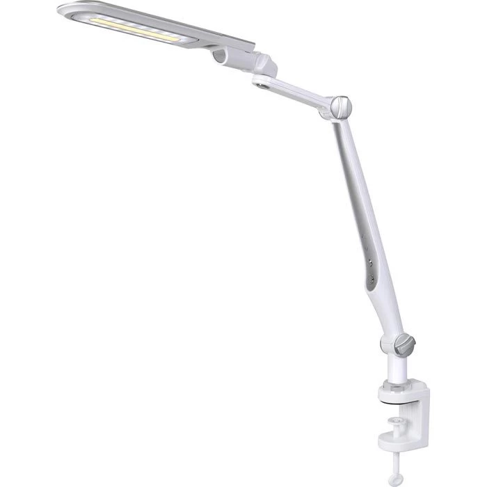 Hansa Schreibtischlampe LED Multiflex, Dimmbar, Silber, Standfuß Und Klemme 2 Hansa Schreibtischlampe LED Multiflex, Dimmbar, Silber, Standfuß Und Klemme - Image 2