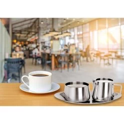 Contacto Milch-Zucker-Set 114015, Edelstahl, Silber, Inkl. Tablett 4 Contacto Milch-Zucker-Set 114015, Edelstahl, Silber, Inkl. Tablett -Haushaltsprodukte Geschäft bd03562ab354bd033a04a9b889ac2c3f8a13faa1 milch zucker set contacto 114015