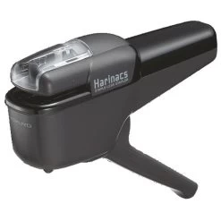 Kokuyo Heftzange Harinacs Medium Plus SLN-MSH110D, Heftleistung Ca. 10 Blatt, Schwarz, Klammerlos