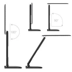 Kwmobile Schreibtischlampe LED, Dimmbar, USB, Uhr, Temperatur, Kalender, Schwarz 7 Kwmobile Schreibtischlampe LED, Dimmbar, USB, Uhr, Temperatur, Kalender, Schwarz -Haushaltsprodukte Geschäft bd91d000a94ed63e48f8bd502ce1c76d8fee53b9 schreibtischlampe kwmobile led