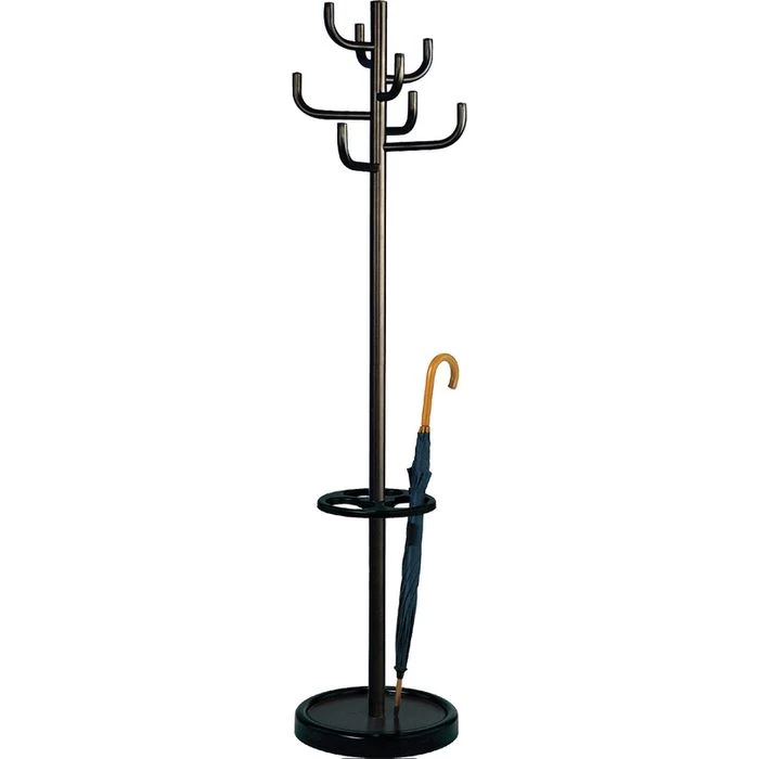 Kerkmann Garderobenständer Sierra, 6097, Mit 8 Haken, Metall, Schwarz 1 Kerkmann Garderobenständer Sierra, 6097, Mit 8 Haken, Metall, Schwarz