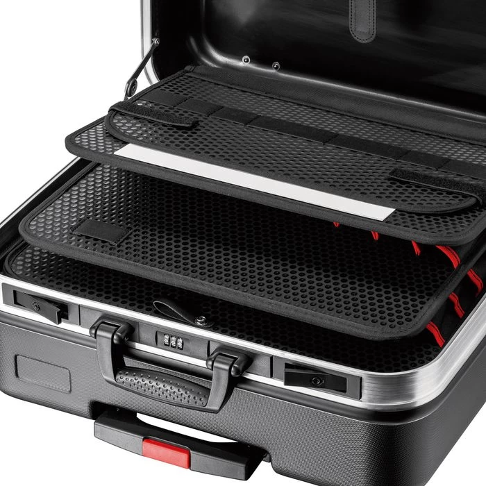 Knipex Werkzeugkoffer 00 21 06 LE, BIG Basic Move, Leer, Kunststoff Klappkoffer, Abschließbar 3 Knipex Werkzeugkoffer 00 21 06 LE, BIG Basic Move, Leer, Kunststoff Klappkoffer, Abschließbar - Image 3