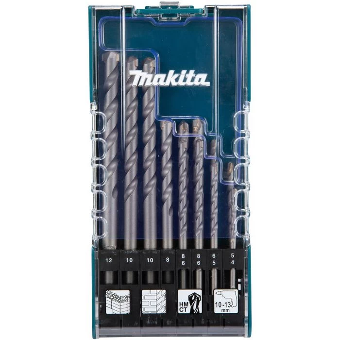 Makita Bohrer D-77126, 12-teiliges Set, 4-12 Mm, Steinbohrer 1 Makita Bohrer D-77126, 12-teiliges Set, 4-12 Mm, Steinbohrer