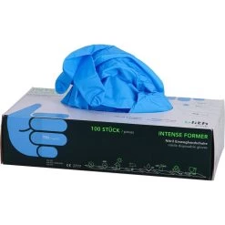 Ulith Nitril Blau Puderfrei Gr.XL Einmalhandschuhe, 100 Stück -Haushaltsprodukte Geschäft c09f71fa5e03c9a9dbe135f932a0adaff28acbec einmalhandschuhe ulith nitril puderfrei 81653