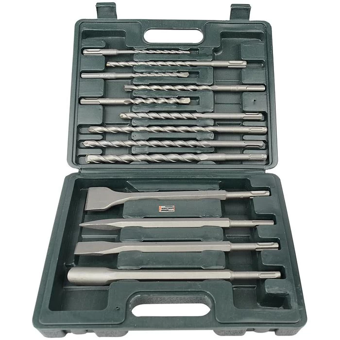 BrüderMannesmann Bohrer M12588, SDS+, 13-teiliges Set, Steinbohrer Und Meißel 1 BrüderMannesmann Bohrer M12588, SDS+, 13-teiliges Set, Steinbohrer Und Meißel