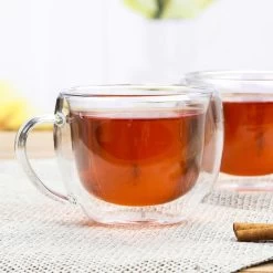 Böttcher-AG Kaffeegläser Teeglas, Doppelwandig, Mit Henkel, 250ml, 2 Stück -Haushaltsprodukte Geschäft c3c63834f3cdc7ddf09992089f4909a68cb3ae8f kaffeeglaeser boettcher ag teeglas