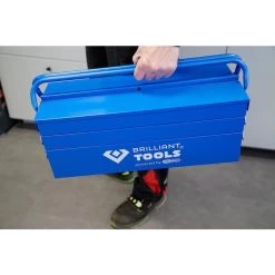 Brilliant-Tools Werkzeugkoffer BT150800, Leer, Metall Werkzeugkasten -Haushaltsprodukte Geschäft c6af05481e8416b5d1ea93a58b1c0fdf8e52cd43 werkzeugkoffer brilliant tools bt150800