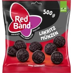 Red-Band Lakritz Münzen, 500g