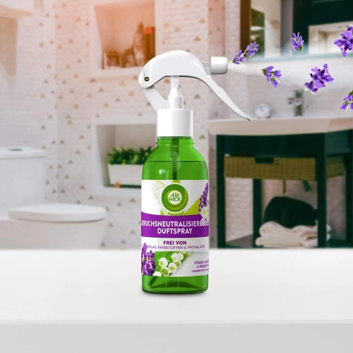 Airwick Raumduft Duftspray, 237 Ml, Geruchsneutralisierend, Lavendel & Maiglöckchen 2 Airwick Raumduft Duftspray, 237 Ml, Geruchsneutralisierend, Lavendel & Maiglöckchen - Image 2