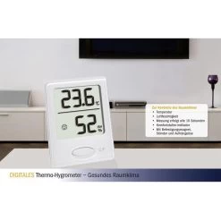 TFA Thermo-Hygrometer 30.5041.02 Innen, Digital, Weiß -Haushaltsprodukte Geschäft c84bc016e4b5dad7b3377d68ed54251612390413 thermo hygrometer tfa 30.5041.02 innen