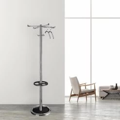 Kerkmann Garderobenständer Roma, 6229, Mit 8 Haken, Metall, Silber 7 Kerkmann Garderobenständer Roma, 6229, Mit 8 Haken, Metall, Silber -Haushaltsprodukte Geschäft ca2e6707007f17ba778bd54a14a8d2bbdac93956 garderobenstaender kerkmann roma 6229