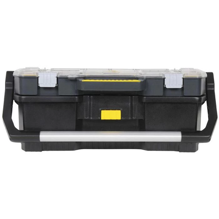 Stanley Werkzeugkoffer Werkzeugtrage, 1-97-514, Leer, Aus Kunststoff, Mit Organizeraufsatz 8 Stanley Werkzeugkoffer Werkzeugtrage, 1-97-514, Leer, Aus Kunststoff, Mit Organizeraufsatz - Image 8