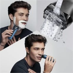 Braun Elektrorasierer Series 3 310BT Shave & Style, Für Herren, Wet & Dry, Mit Trimmer, Schwarz/blau 10 Braun Elektrorasierer Series 3 310BT Shave & Style, Für Herren, Wet & Dry, Mit Trimmer, Schwarz/blau -Haushaltsprodukte Geschäft cac39d1f3672c783849953d2cfb14f512d2cc7ac elektrorasierer braun series 3 310bt shave und style