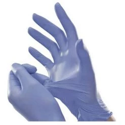 B.Braun Einmalhandschuhe Vasco Nitril Light, Puderfrei, 9207724, Lila, 100 Stück, Größe M -Haushaltsprodukte Geschäft cca08d974c2805449c9b5f149e041c5637994b04 einmalhandschuhe b.braun vasco nitril light