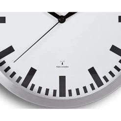 Maul Wanduhr Maulpilot Funkuhr, Ø 30,5 Cm, Aluminium, Silber -Haushaltsprodukte Geschäft cd33fe921ede087eb4f26da6875d30cd5d295ef9 wanduhr maul maulpilot funkuhr