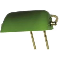 SEA-CLUB Schreibtischlampe 1292G Bankerlampe, Messing Poliert, Grün, Mit Standfuß -Haushaltsprodukte Geschäft cd8d4dbb19a669abb27b50488f7a845a5a1245dd schreibtischlampe sea club 1292g bankerlampe