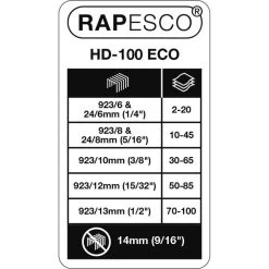 RAPESCO Heftgerät 1276 ECO HD-100, Germ-Savvy, Blockhefter, Heftleistung 100 Blatt, Schwarz -Haushaltsprodukte Geschäft cd9eefae511845de97bd6fade67b35cf1ca69bcd heftgeraet rapesco eco hd 100 1276 germ savvy