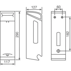 Katrin Toilettenpapierspender Toilet 2-Roll, 989706, Edelstahl, Für 2 Kleinrollen, Silber 5 Katrin Toilettenpapierspender Toilet 2-Roll, 989706, Edelstahl, Für 2 Kleinrollen, Silber -Haushaltsprodukte Geschäft cdb9976b45ca650608c7096d154458b961f2e1cb toilettenpapierspender katrin toilet 2 roll