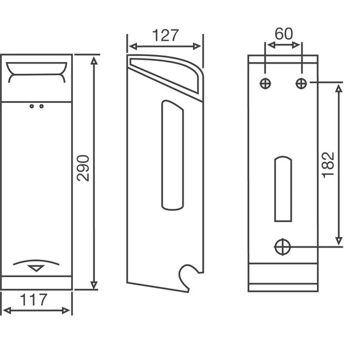 Katrin Toilettenpapierspender Toilet 2-Roll, 989706, Edelstahl, Für 2 Kleinrollen, Silber 3 Katrin Toilettenpapierspender Toilet 2-Roll, 989706, Edelstahl, Für 2 Kleinrollen, Silber - Image 3