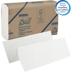 Kimberly-Clark Papierhandtücher Scott, 1804, 1-lagig, Multifold-Falz, 23,5 X 23,0cm, 4000 Stück -Haushaltsprodukte Geschäft cdc359f60d6dd6bcfa015bf2dbe11791ca7dc308 papierhandtuecher scott 1804