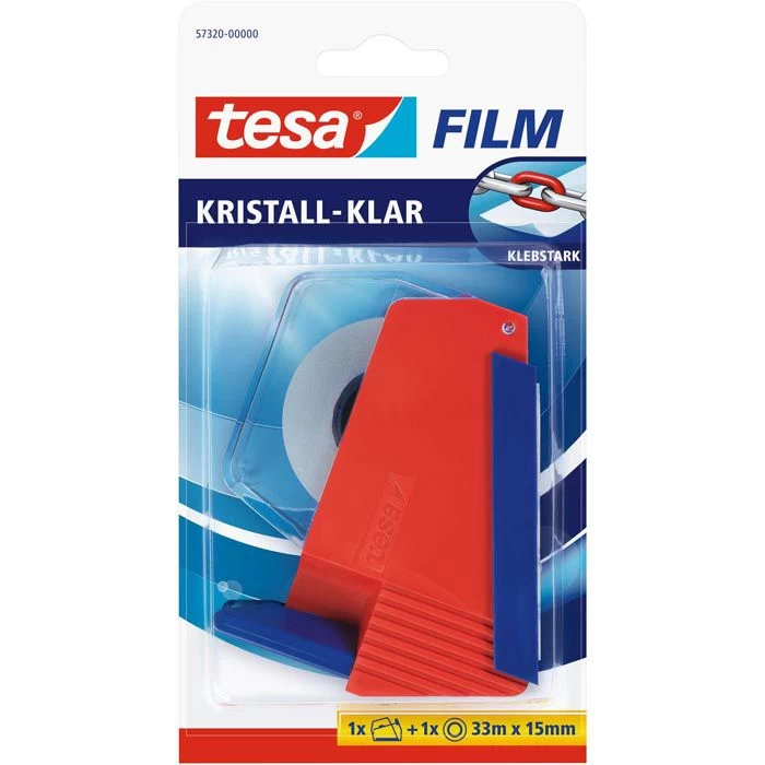 Tesa Klebefilmabroller 57320, Rot/blau, Wandabroller Für Kleberollen 15mm X 33m 5 Tesa Klebefilmabroller 57320, Rot/blau, Wandabroller Für Kleberollen 15mm X 33m - Image 5
