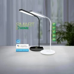 InLine Schreibtischlampe SmartHome Schwarz LED, Dimmbar, USB, QI-Ladegerät, App-fähig, Standfuß -Haushaltsprodukte Geschäft cfc4f2552dde57180475cc183e9d9d2da0cad366 schreibtischlampe inline smarthome led schwarz