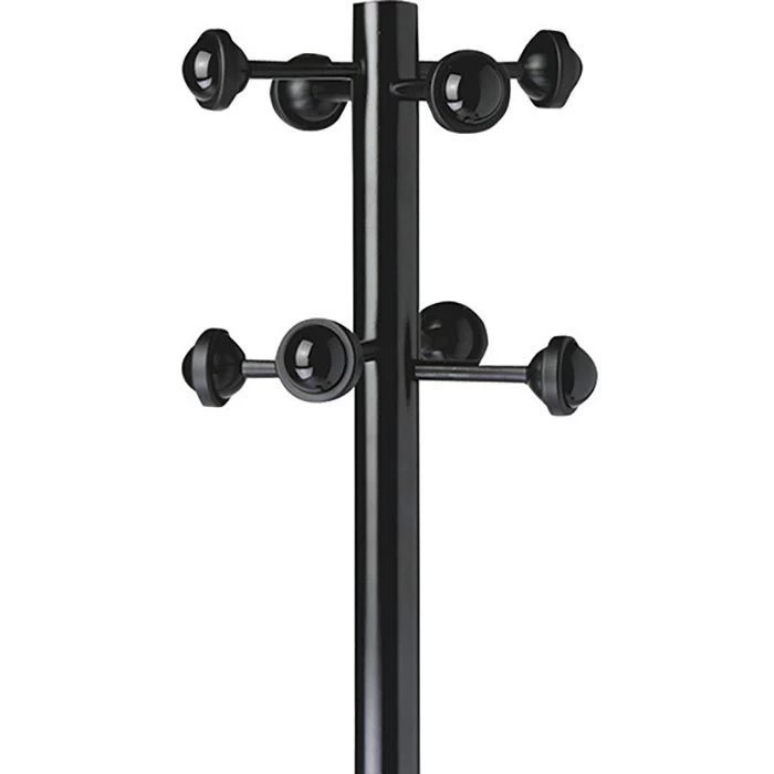 Unilux Garderobenständer Accueil 100340694, Mit 8 Haken, 175 X 34cm (HxØ), Metall, Schwarz 4 Unilux Garderobenständer Accueil 100340694, Mit 8 Haken, 175 X 34cm (HxØ), Metall, Schwarz - Image 4