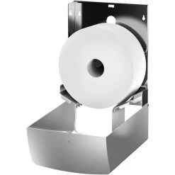 Air-Wolf Toilettenpapierspender Duplex, 60-120, Edelstahl, Für Klein- Und Jumborollen, Silber -Haushaltsprodukte Geschäft d1f7880c2a9e61d9b454253da8c833f33c97bf61 toilettenpapierspender air wolf duplex 60 120