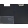 Böttcher-AG Klemmbrettmappe A4, Kunststoffbezug, Schwarz