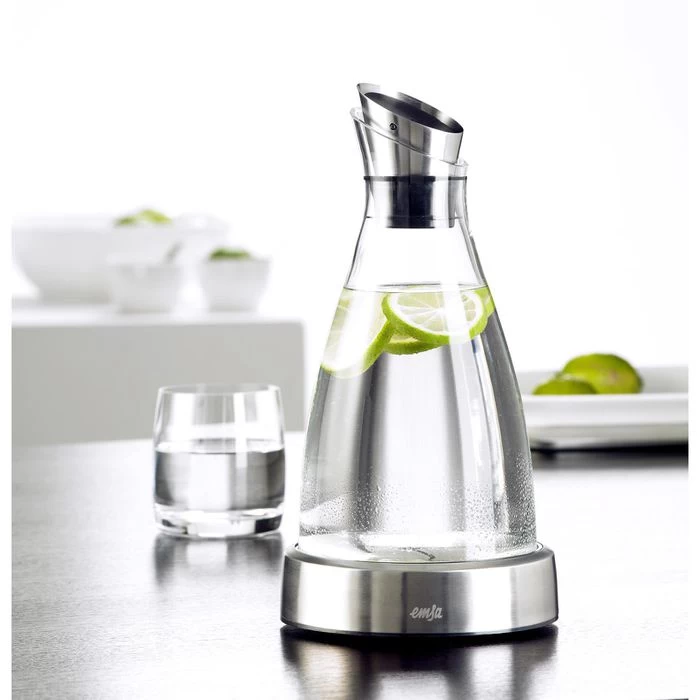 Emsa Karaffe Flow 505219, Mit Kühlstation Und Deckel, 1 Liter 5 Emsa Karaffe Flow 505219, Mit Kühlstation Und Deckel, 1 Liter - Image 5