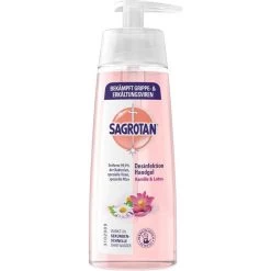 Sagrotan Kamille & Lotus, Desinfektion Handgel, 200ml, Händedesinfektionsgel, Desinfektionsmittel