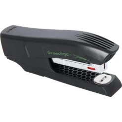 Maped Heftgerät 353411, Greenlogic, Half Strip, Heftleistung 25 Blatt, Schwarz