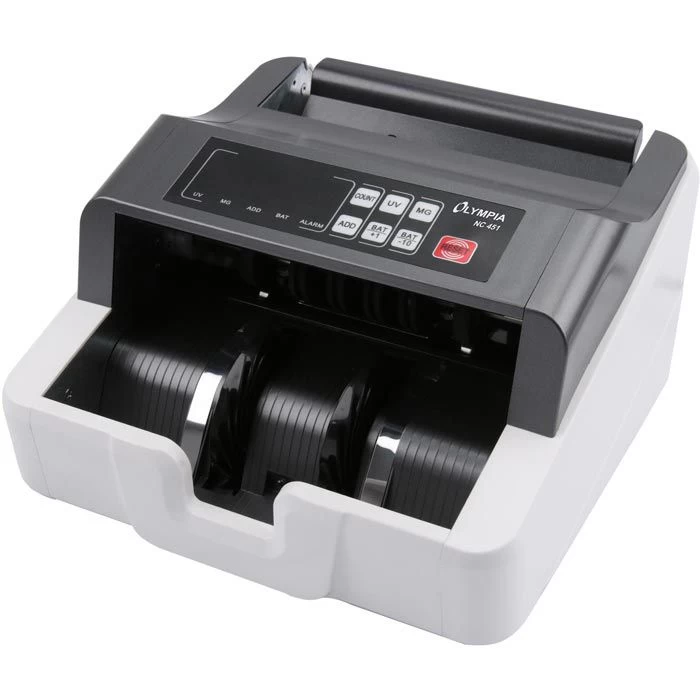 Olympia Geldscheinzähler NC 451, Mit Prüfung, Zählt 1000 Noten / Minute 2 Olympia Geldscheinzähler NC 451, Mit Prüfung, Zählt 1000 Noten / Minute - Image 2