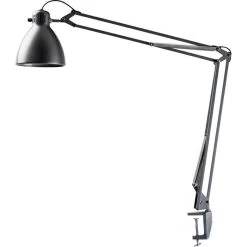 Luxo L-1 Schreibtischlampe LED Grau Tischklemme