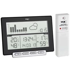 TFA Wetterstation 35.1139.01 Meteo Sens Funk, Digital, Hygrometer, Barometer