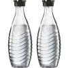 Sodastream Karaffe Glaskaraffe, Duopack, Mit Deckel, 2x 0,6 Liter