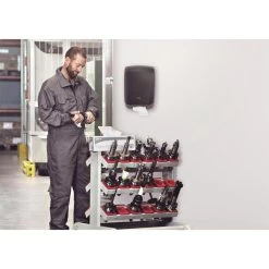 Katrin Handtuchspender Inclusive M, 92063, Kunststoff, Für 600 Falthandtücher, Schwarz -Haushaltsprodukte Geschäft dd313e163250440d03f263676f6c0ff298195921 handtuchspender katrin inclusive m 92063