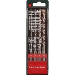 Metabo Bohrer 625580000, SDS+, 4-teiliges Set, Steinbohrer