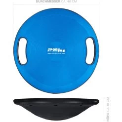 Sport-Tec Balance-Board Fitnesskreisel, Ø 40cm, Mit Griffen, Blau -Haushaltsprodukte Geschäft dddc26e908b32b5b3e263239d869eeae2f66359f balance board sport tec fitnesskreisel