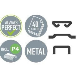 Leitz Heftgerät 5504-00-95, NeXXt, Heftleistung 40 Blatt, Schwarz -Haushaltsprodukte Geschäft de4422d73b2c0baf51cedbea6aa649887ead6b48 heftgeraet leitz 5504 00 95 nexxt