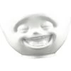 FIFTYEIGHT Müslischale Lachend, Porzellan, Weiß, 16,6cm