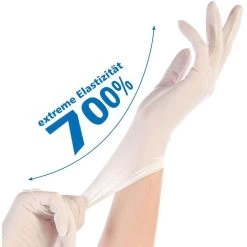 Franz-Mensch Einmalhandschuhe Safe Super Stretch, Nitril, Puderfrei, Weiß, 100 Stück, Größe XS -Haushaltsprodukte Geschäft dfcf6cc4f859d027b65e7b7d399bcb3a06bf8467 einmalhandschuhe franz mensch safe super stretch