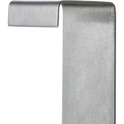 Kleiderhaken Relaxdays Für Die Tür, Silber, Edelstahl, 1 Haken, 4 Stück