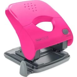 RAPESCO Locher X5-40ps, 1527, Pink, Registraturlocher, Stanzleistung Ca.40 Blatt
